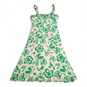 Draper James RSVP Green Floral Sundress Size 10
